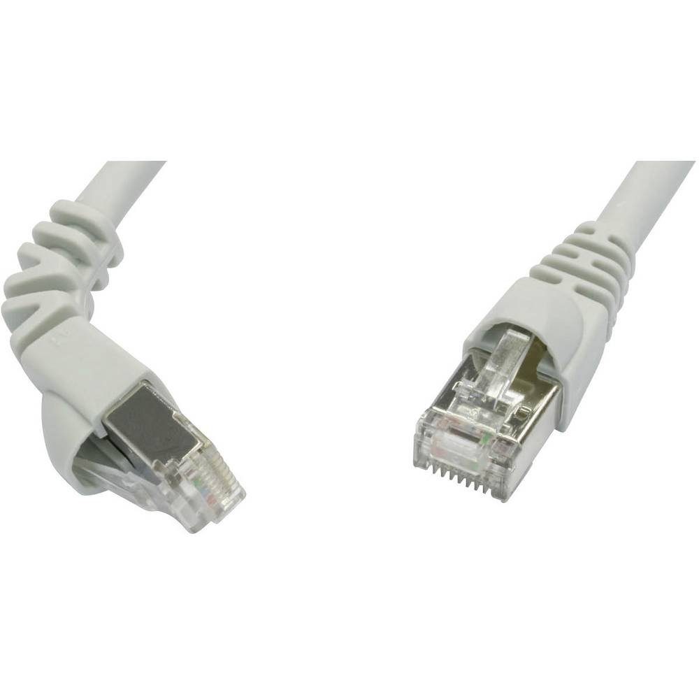 Telegärtner Netzwerkkabel, Patchkabel 100008287 LAN-Kabel, Flammwidrig, mit Rastnasenschutz