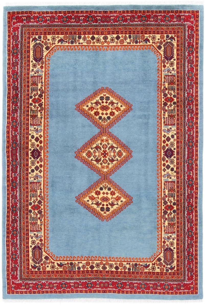 Orientteppich Ghashghai 164x241 mm Trading, Perserteppich, 12 / Handgeknüpfter Orientteppich Nain rechteckig, Höhe
