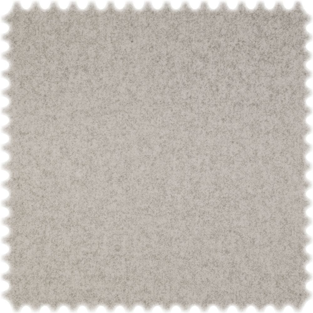 Heiro Stoff Microfaser Möbelstoff Cashmere Look Grau mit Fleckschutz, Polsterstoff Meterware - Breite:142 cm