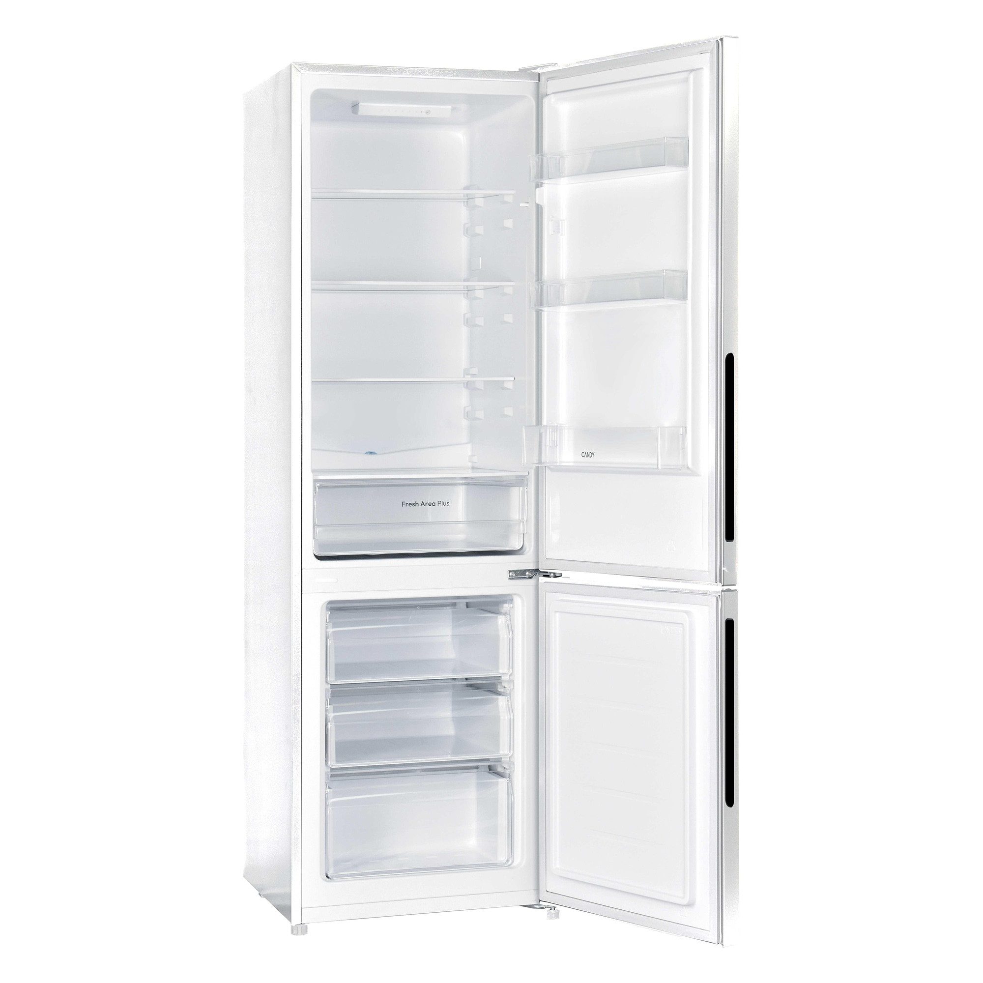 Candy Kühl-/Gefrierkombination CCG3L517EW, 176 cm hoch, 54 cm breit, Fast-Cool-Modus, Gemüsefach (Crisper), Leiser Betrieb