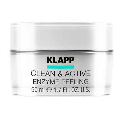 Klapp Cosmetics Gesichtspeeling Clean & Active Enzyme Peeling