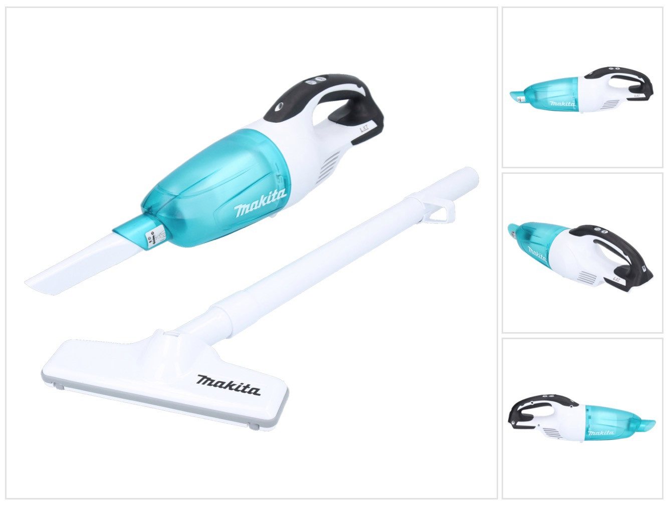 Makita Akku-Handstaubsauger DCL 181 FZWX Akku Staubsauger 18 V 53 mbar 0,65 l Solo - ohne Akku, o