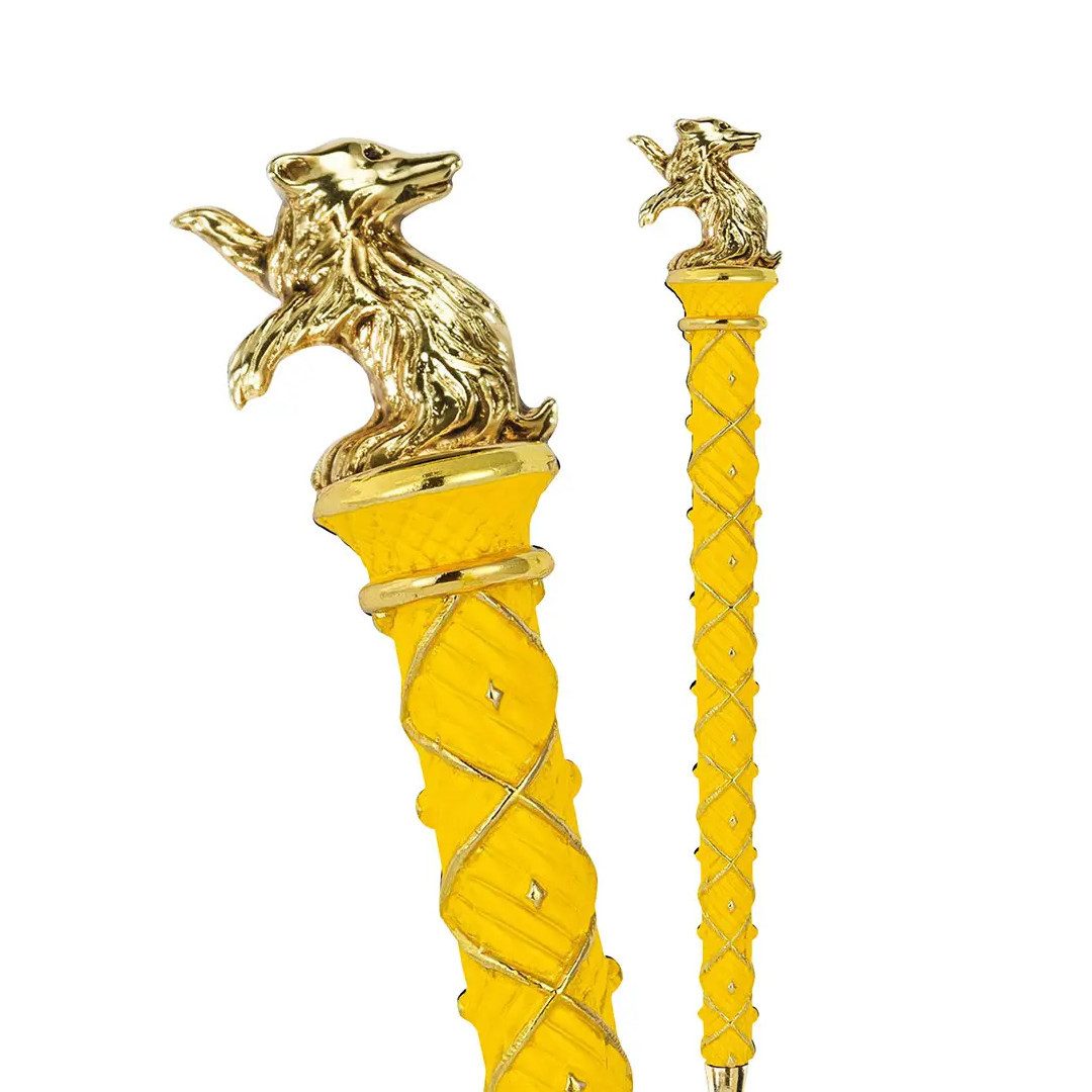 The Noble Collection Kugelschreiber Harry Potter - Hogwarts Hufflepuff Stift Kugelschreiber, (1-tlg)