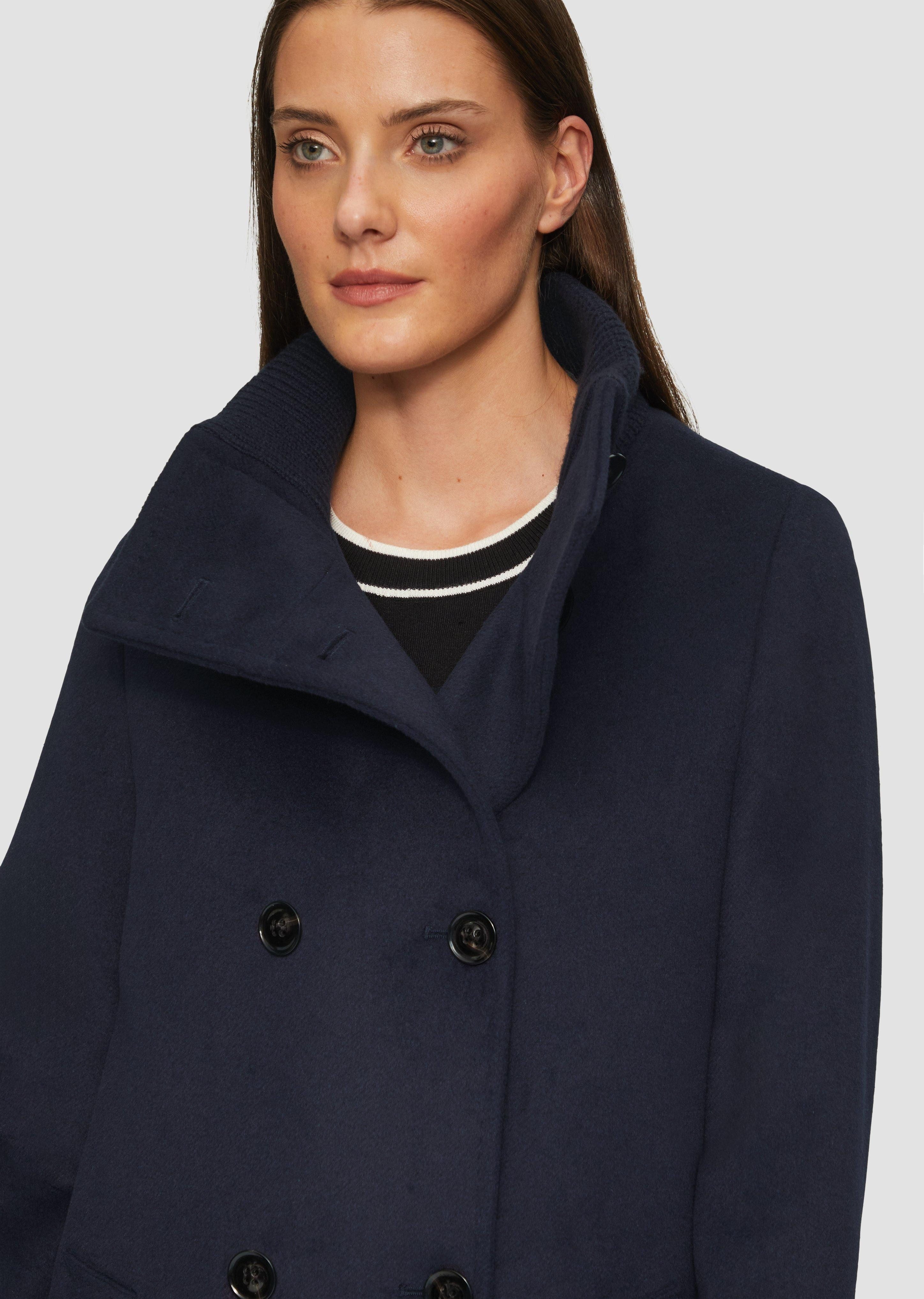 s.Oliver BLACK LABEL Funktionsmantel Wollmantel mit günstig online kaufen