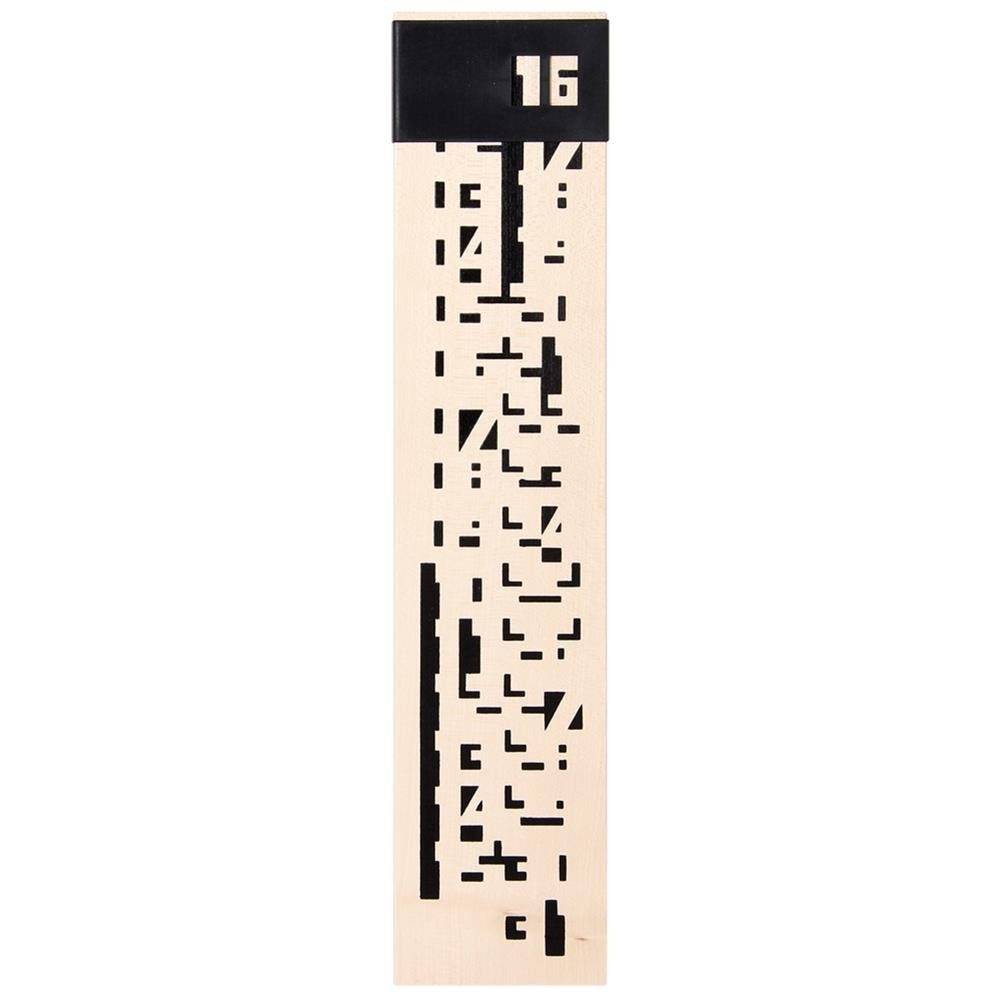 Bartl ewige Kalender Holzkalender, dekorativ zum Aufhängen Monatskalender