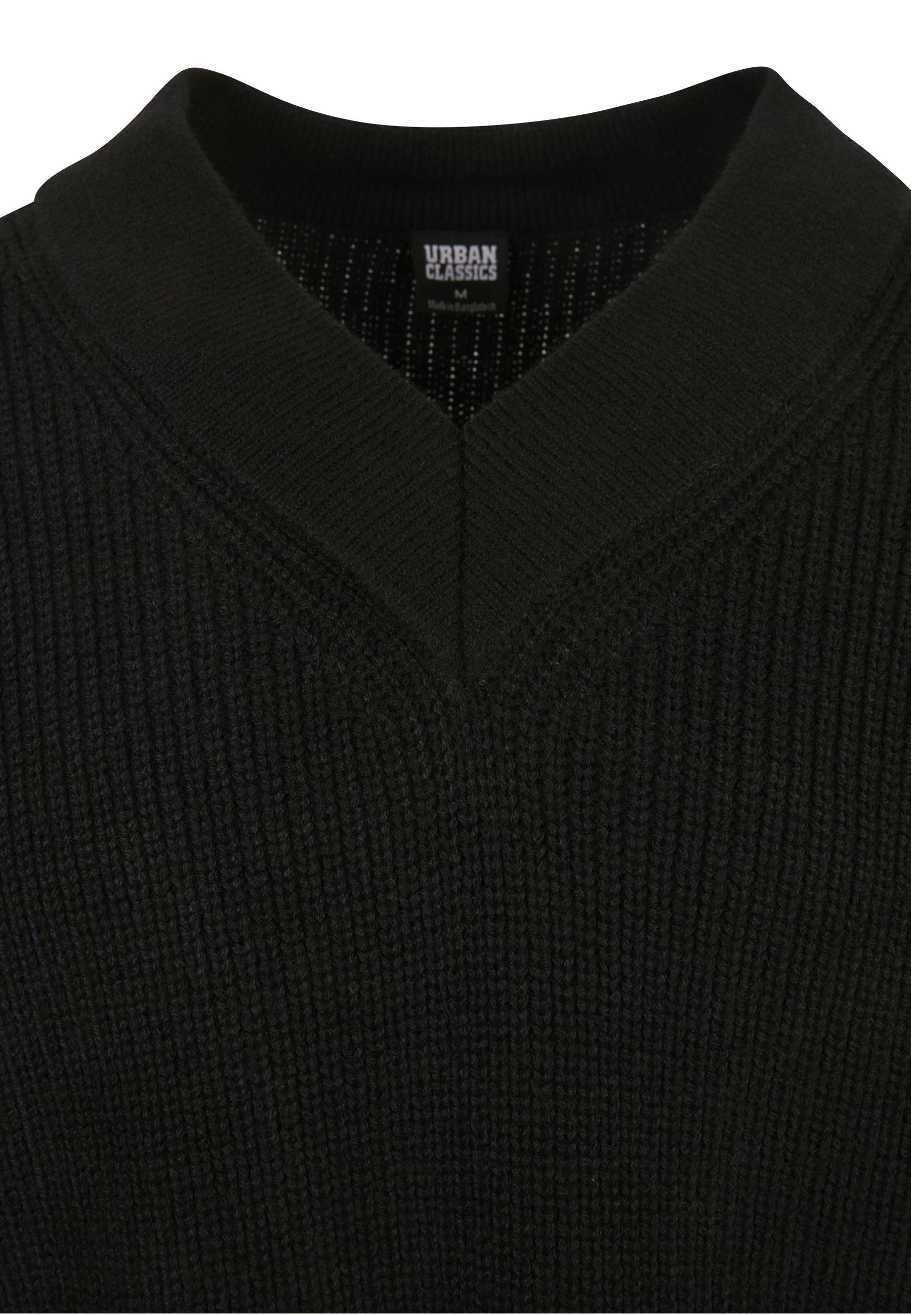 URBAN CLASSICS Strickpullover Urban Classics Herren V-Neck Cardigan (1-tlg)