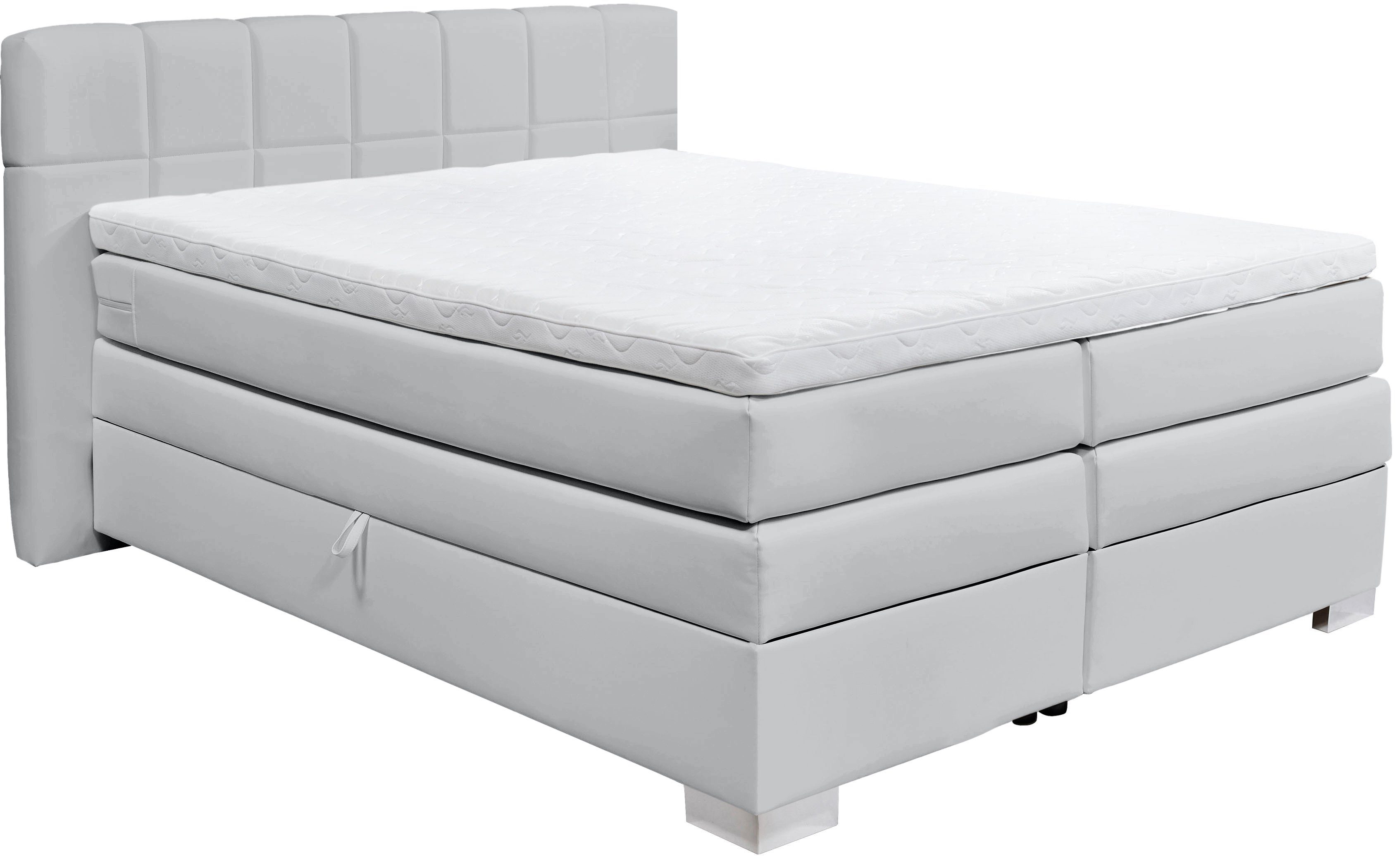 Home affaire Boxspringbett Airdrie, inkl. Bettkasten und Topper
