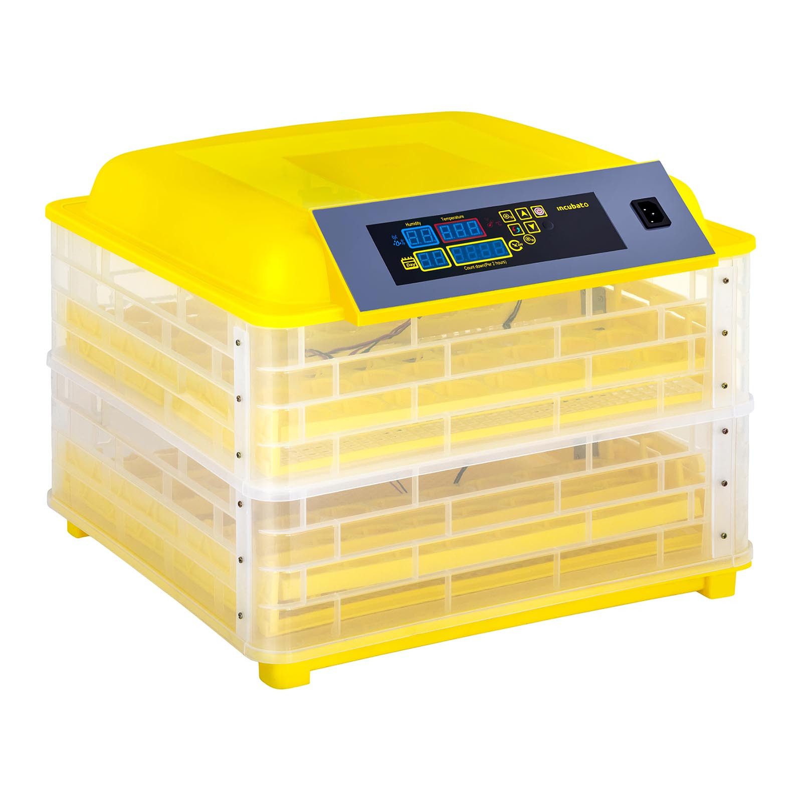 incubato Reptilieninkubator Brutmaschine 96 Eier Brutautomat Ei-Inkubator Brutapparat Schierlampe