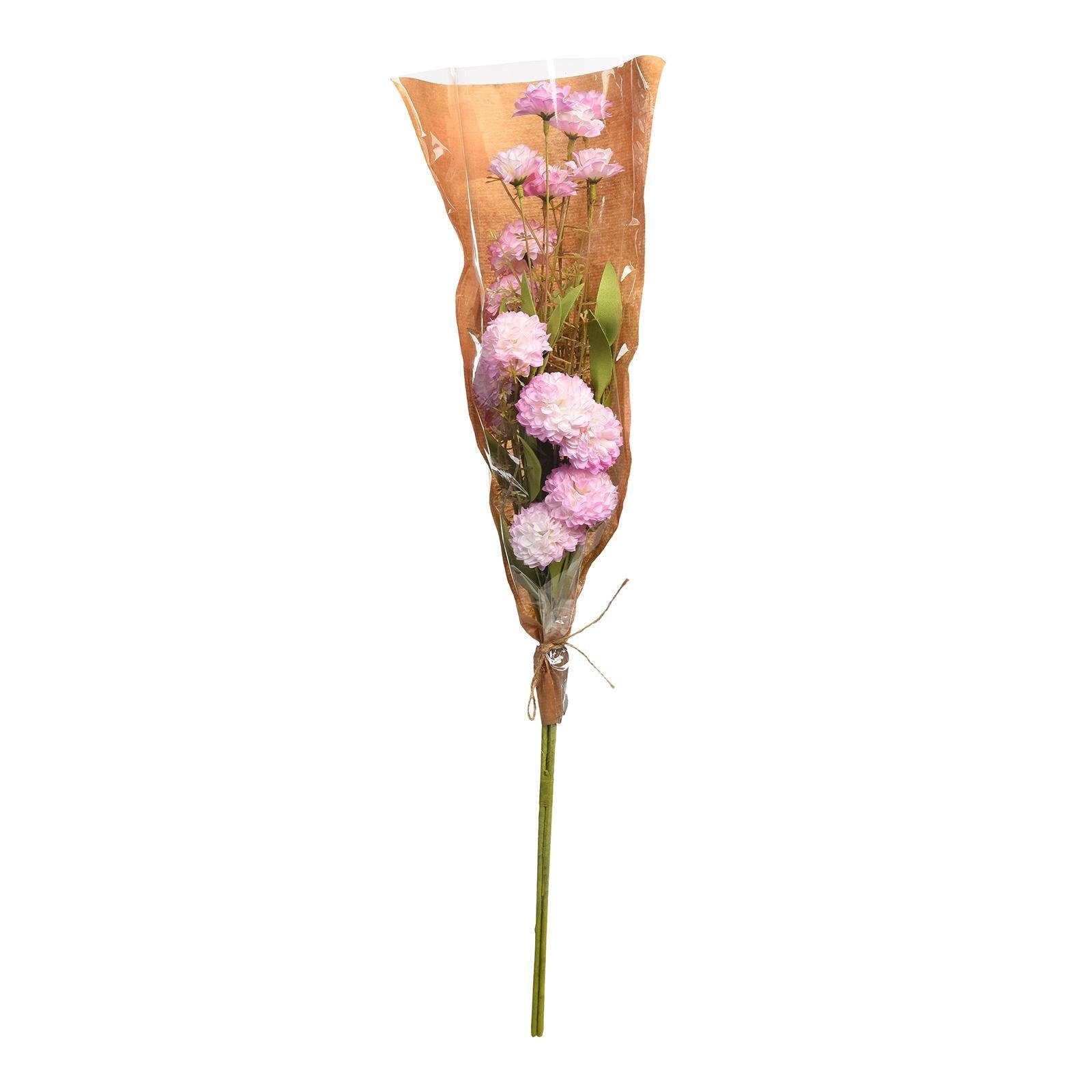 Kunstpflanze Kunst-Blumenbündel Wiesenblumen, Depot, Polyester, L Eisen, Zentimeter aus Polyethylen, Papier, 66 Ethylenvinylacetat