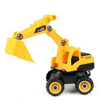 Toi-Toys Spielzeug-Traktor Baufahrzeuge Kipper Lastwagen Bagger