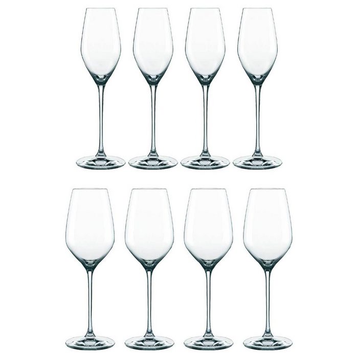 Nachtmann Glas Supreme Weißwein- und Champagnergläser Glas