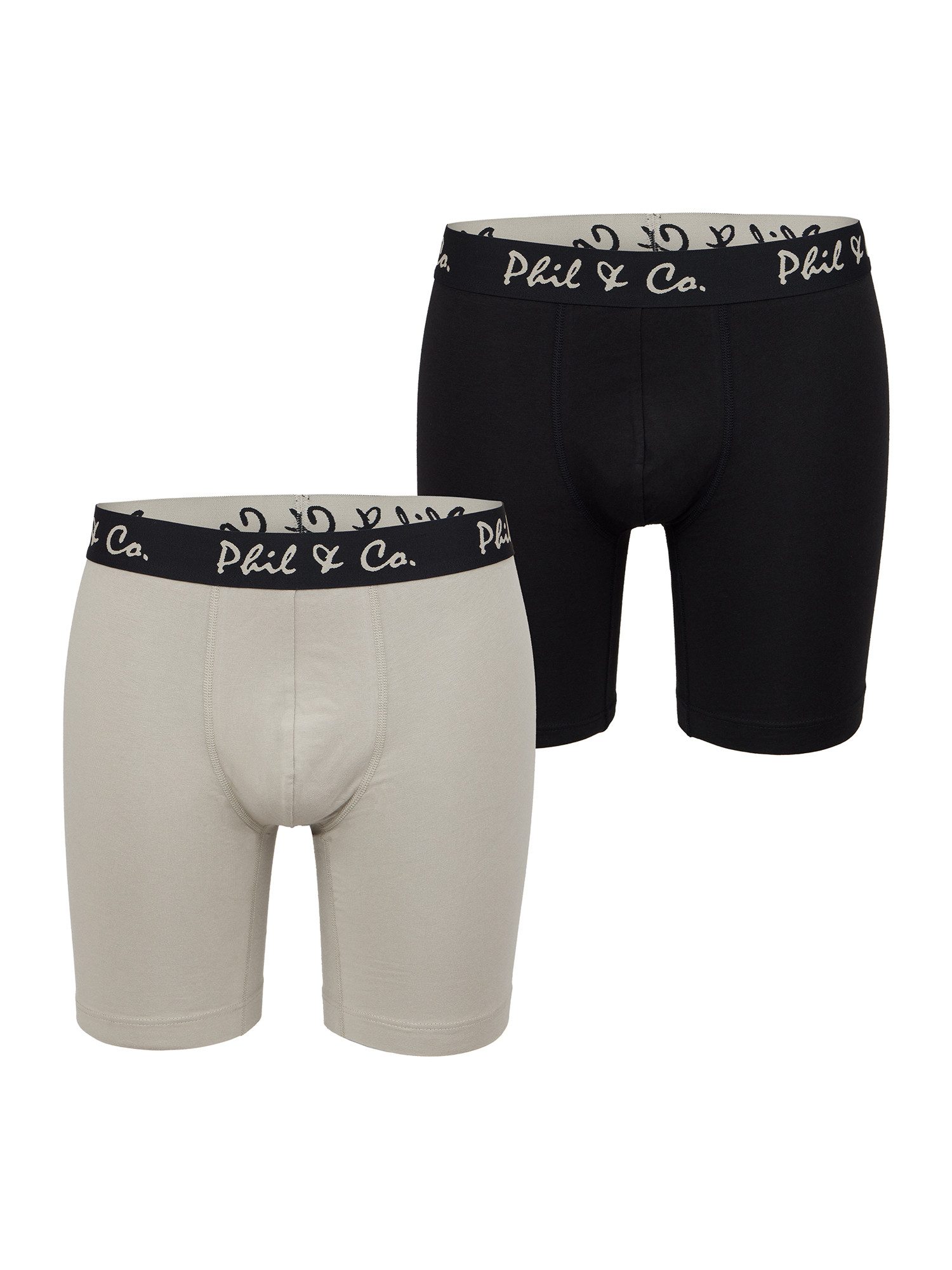 Phil & Co. Langer Boxer Long Boxer Briefs (2-St) Retroshorts - langes Bein günstig online kaufen