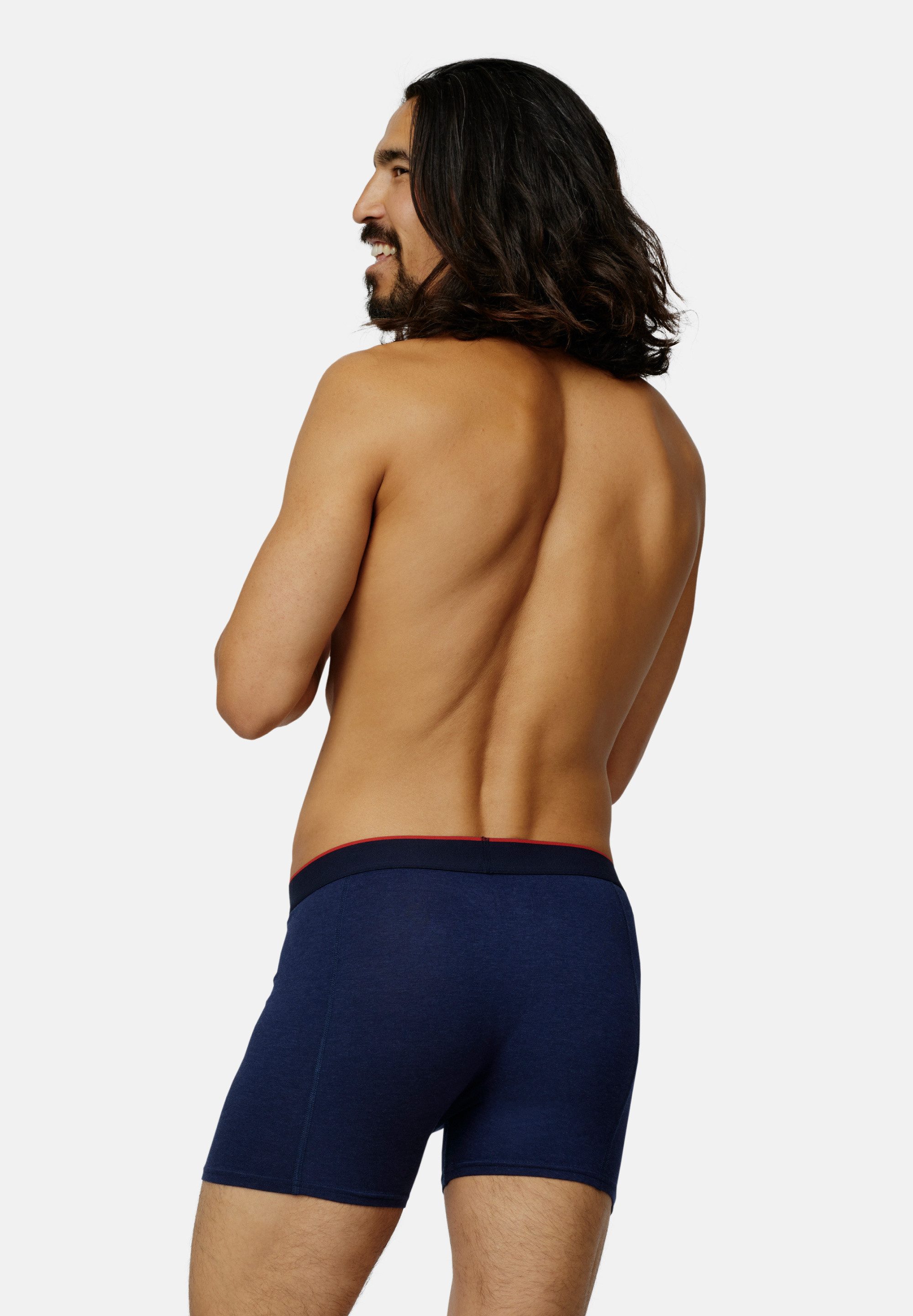 DANISH ENDURANCE Boxershorts Bamboo Trunks (10-St) Superweich mit elastischem Bund, Bambus Unterhosen für Herren