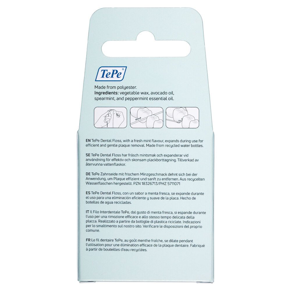 TePe Zahnseide TePe Dental Floss Zahnseide - 40 m, (0-St)