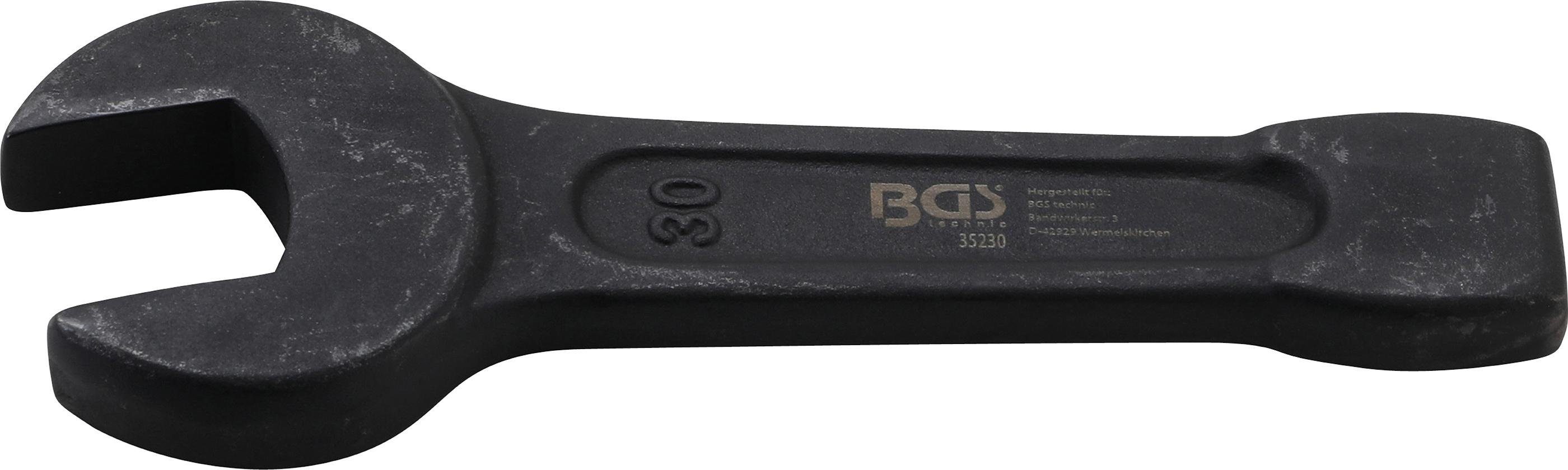 BGS technic Maulschlüssel Schlag-Maulschlüssel, SW 30 mm
