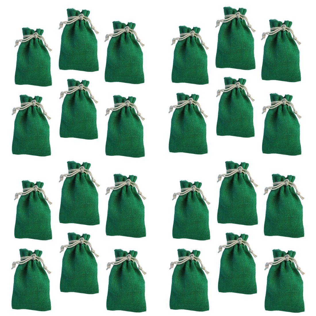 Alltagszauber befüllbarer Adventskalender Jutesäckchen/Jutebeutel in 5 Farben, ca. 10x15cm oder ca. 12x20 cm (24-tlg)