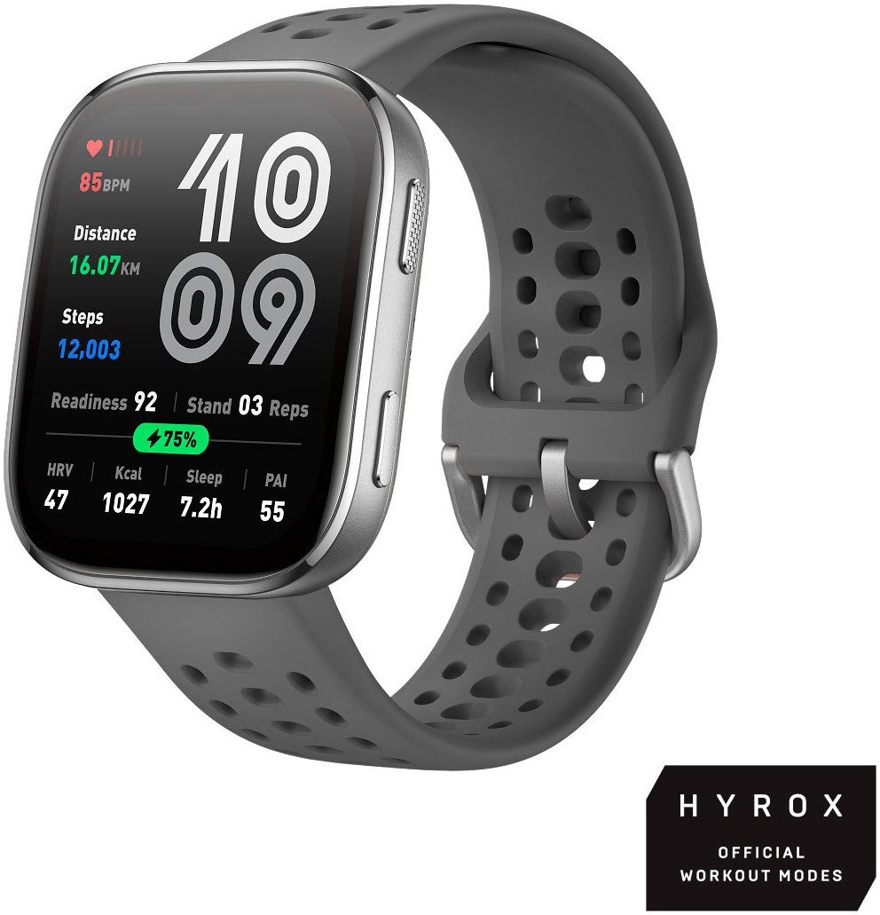 Amazfit Bip 6 Smartwatch (5 cm/1,97 Zoll), Hyrox Race Mode