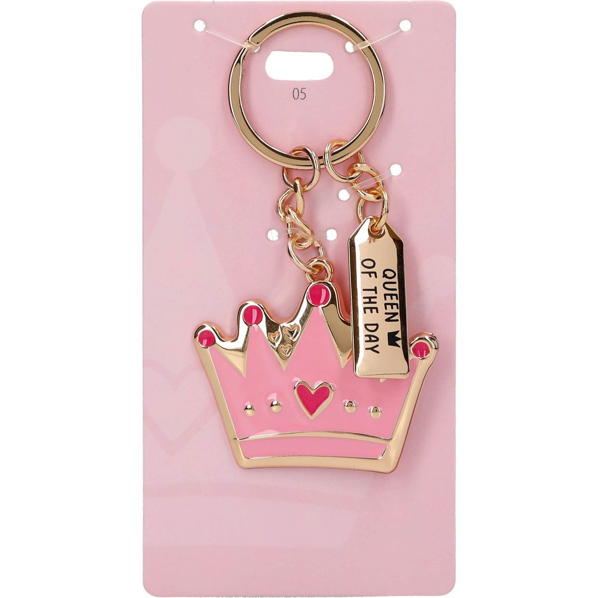 Depesche Schlüsselanhänger DEPESCHE Schlüsselanhänger Queen of the day 3cm