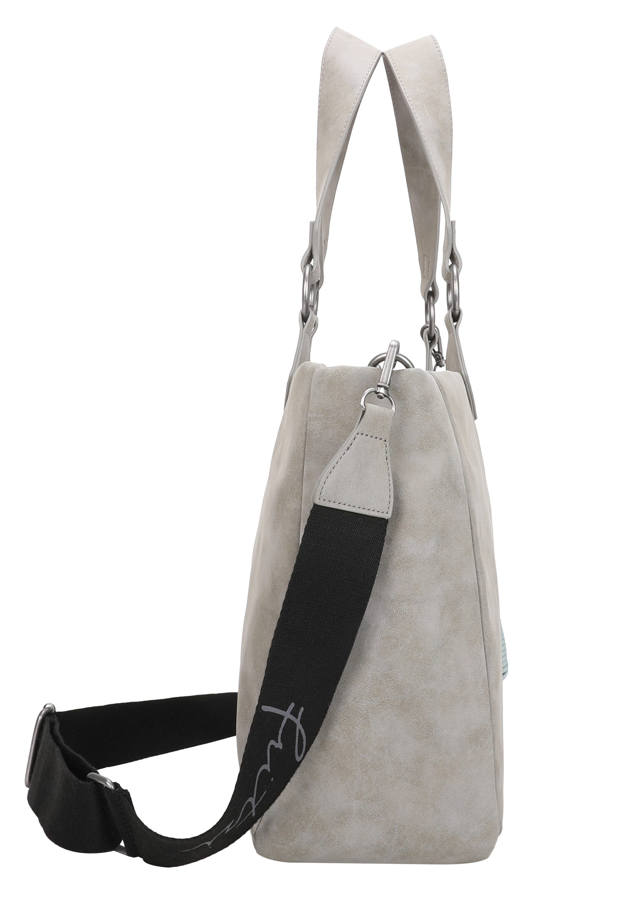 Fritzi aus Preußen Henkeltasche Izzy Vintage, mit Taschen-Anhänger und Schlüsselschlange