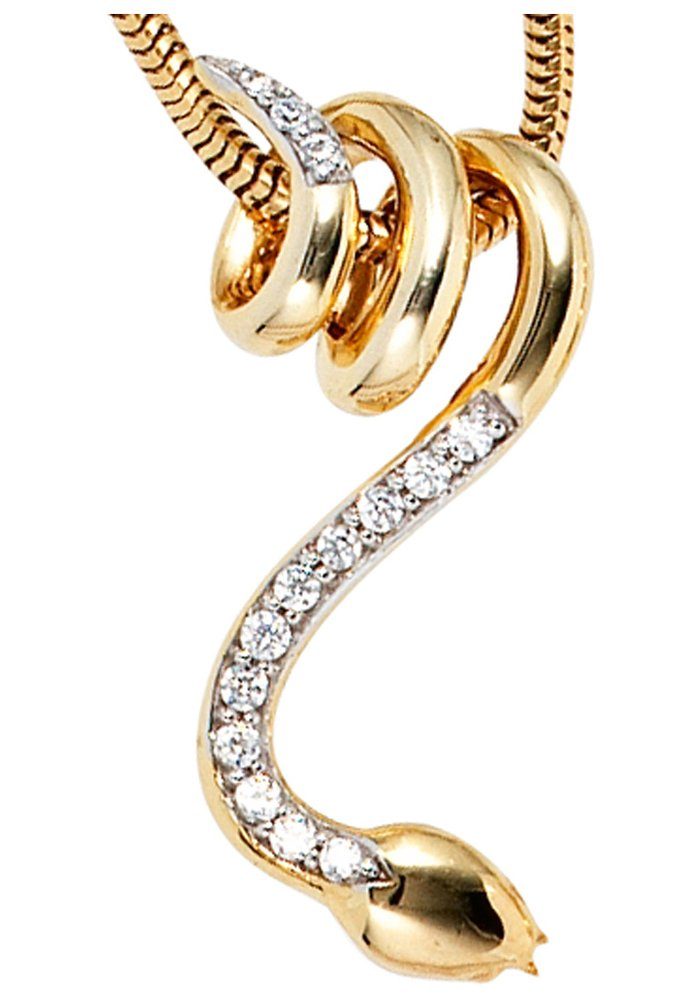 JOBO Kettenanhänger Anhänger Schlange,...