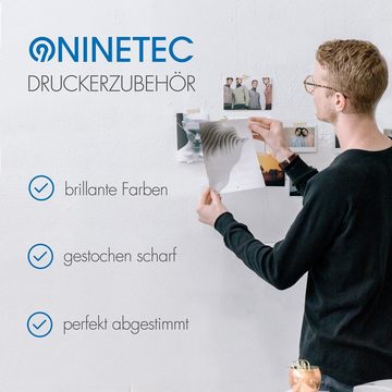 NINETEC 4er Set ersetzt Epson T7901-T7904 79XL Tintenpatrone
