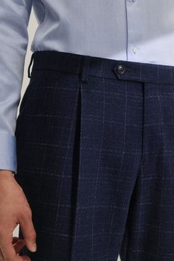 Next Anzughose Anzug mit Strukturkaro im Tailored Fit: Hose (1-tlg)