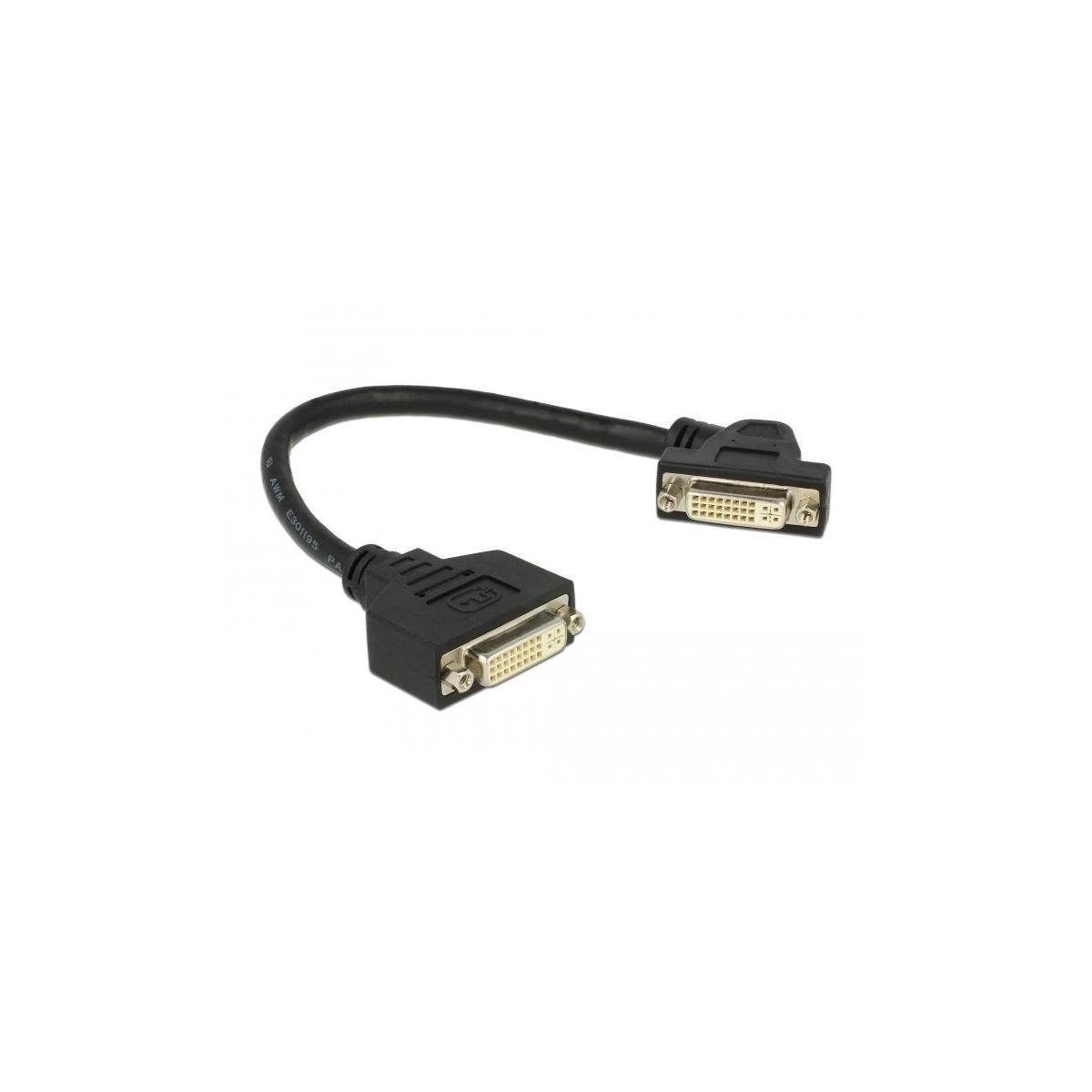 DVI zu Buchse Computer-Kabel, - 24+5 DVI 85104 DVI, DVI 24+5 cm) Delock (25,00 Buchse... Kabel Delock