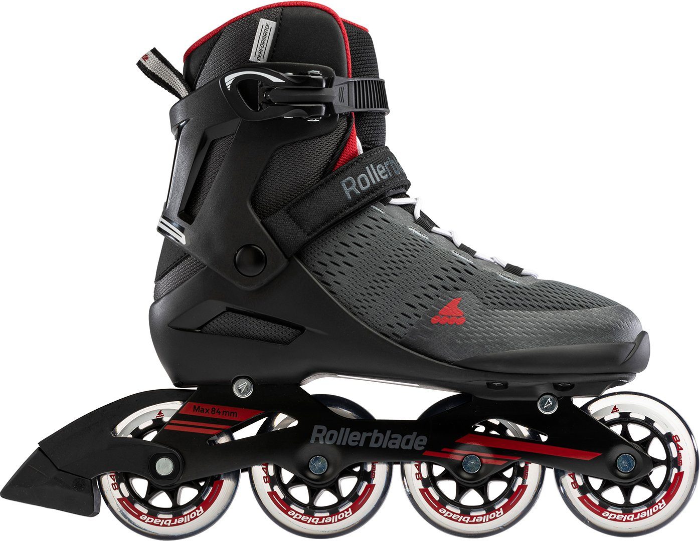 ROLLERBLADE Inlineskates ROLLERBLADE SPARK 84 Inline Skate 2021 dark grey/red