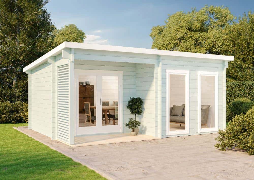 Alpholz Gartenhaus Modell Orkus-44