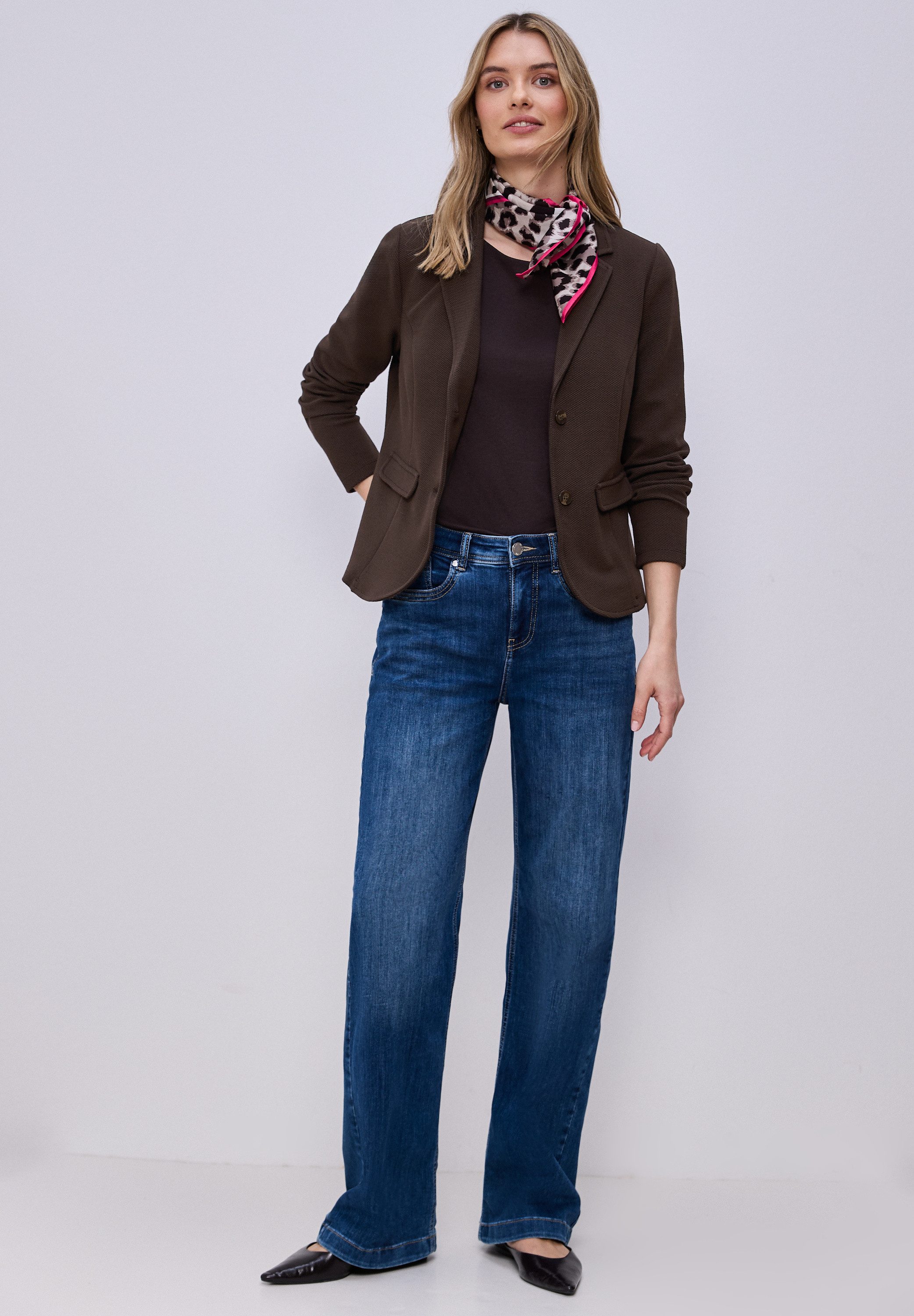 STREET ONE Kurzblazer mit Reverskragen