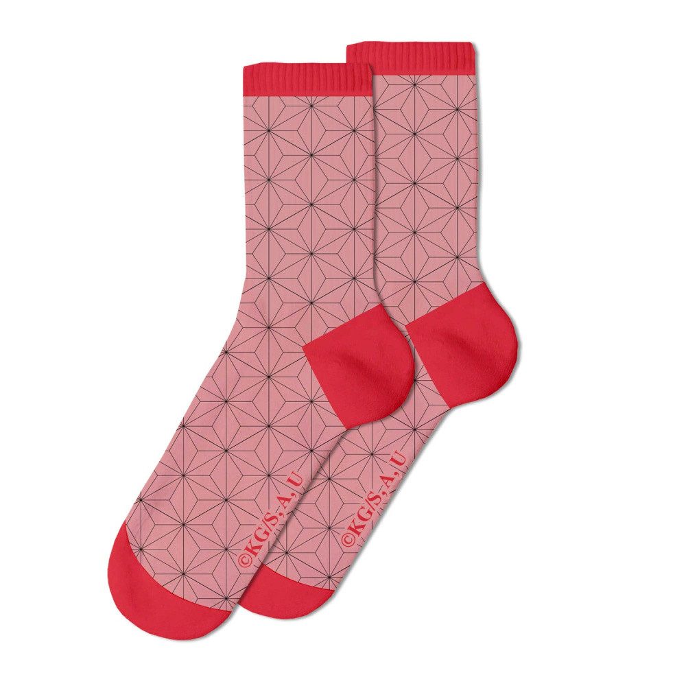 Sakami Merchandise Socken Demon Slayer: Kimetsu no Yaiba Socken 2er-Pack Nezuko Kamado 36-40