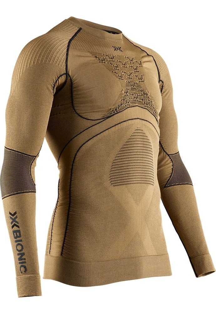 X-Bionic Langarmshirt Unterwäsche Radiactor 4.0 gold Herren günstig online kaufen