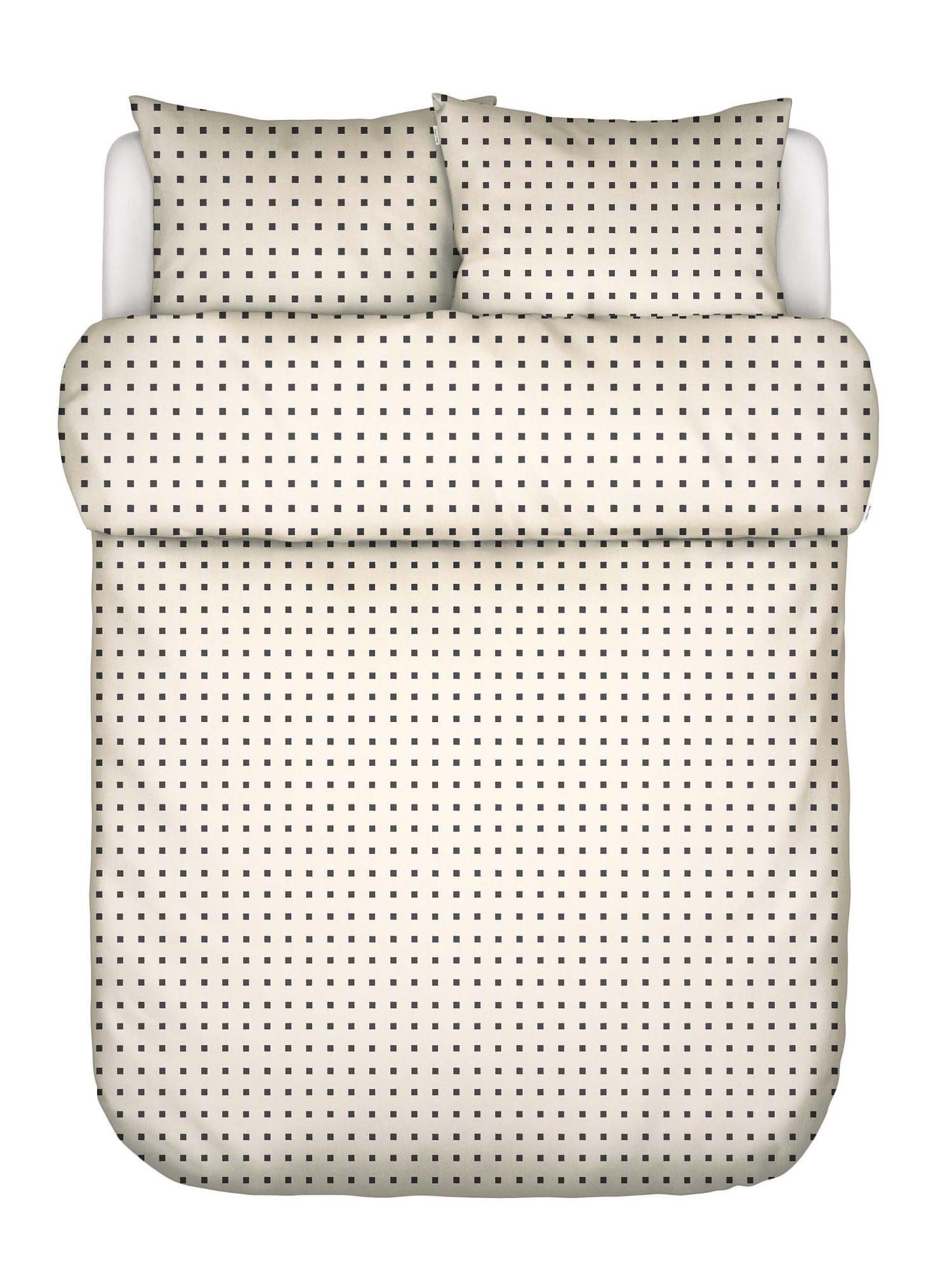 Marc O'Polo Home Bettwäsche Iben, Satin, 3 teilig, mit quadratischen Punkten