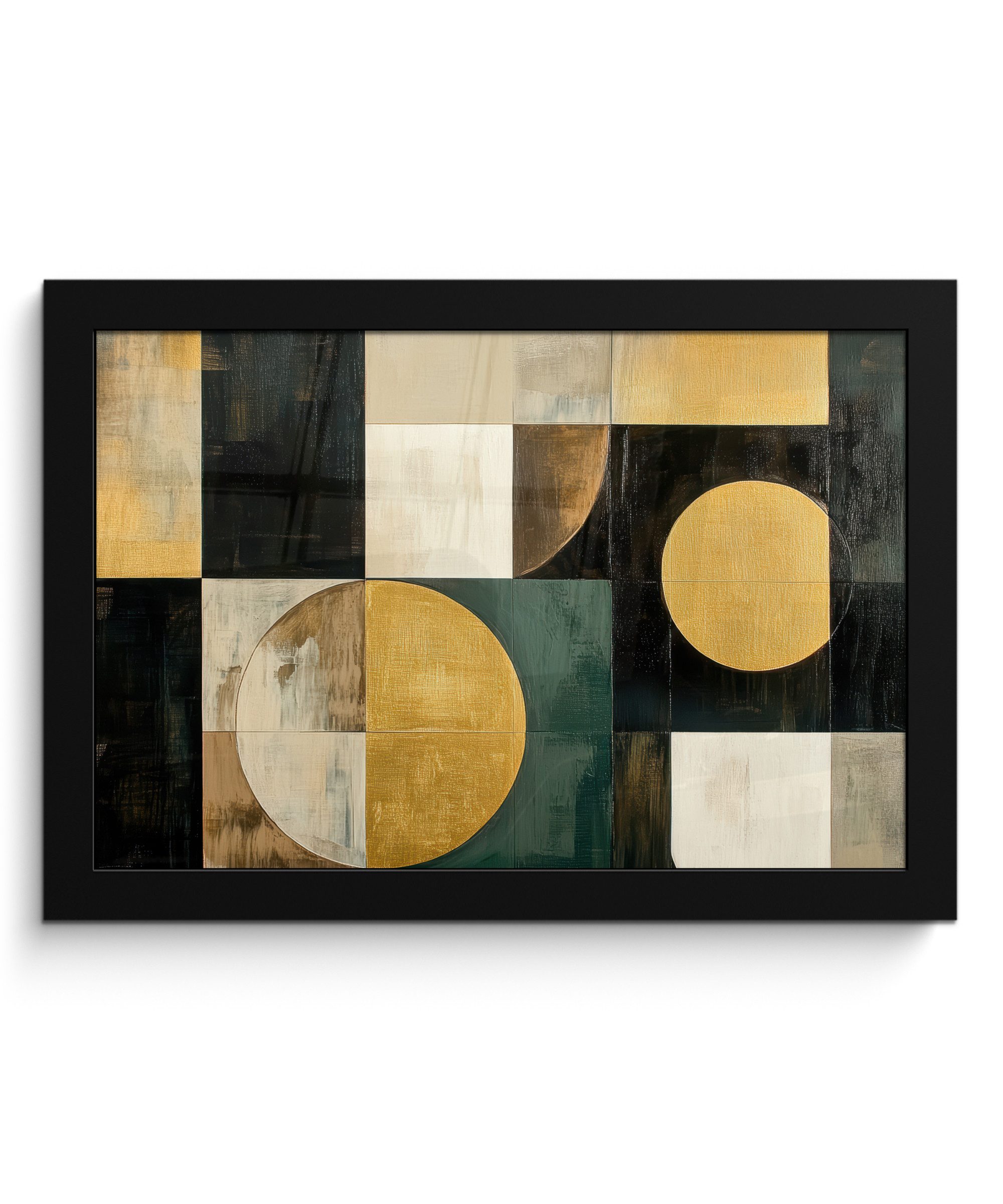 MuchoWow Poster Abstrakt - Gold - günstig online kaufen