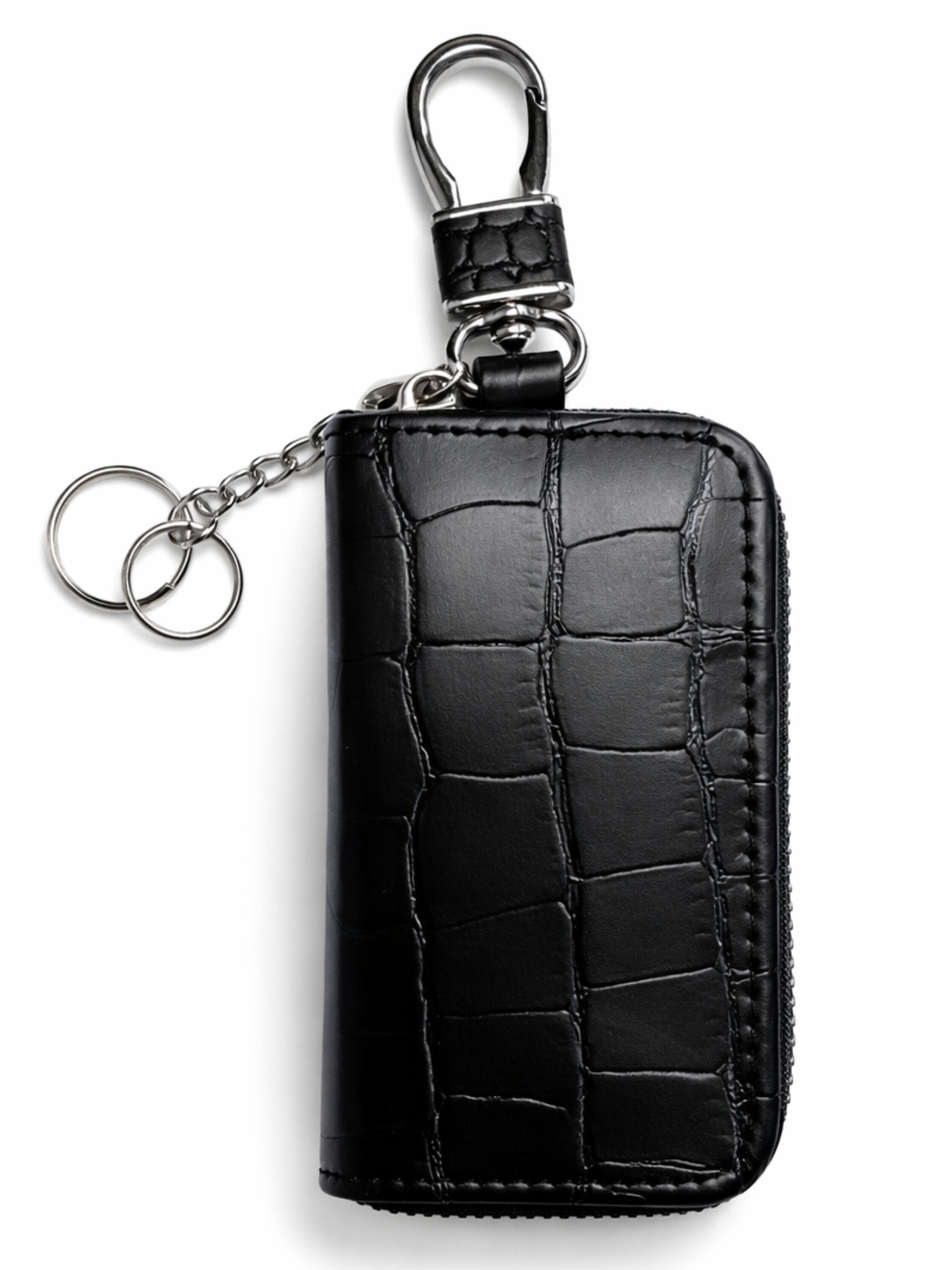 RUHE Schlüsseltasche Auto Schlüssel Tasche Autoschlüsseletui Schlüsselanhänger KFZ (Packung, 1-tlg., Wasserdicht), Auto Zubehör Kratzschutz Reißverschlusstasche mit Schlüsselanhänger