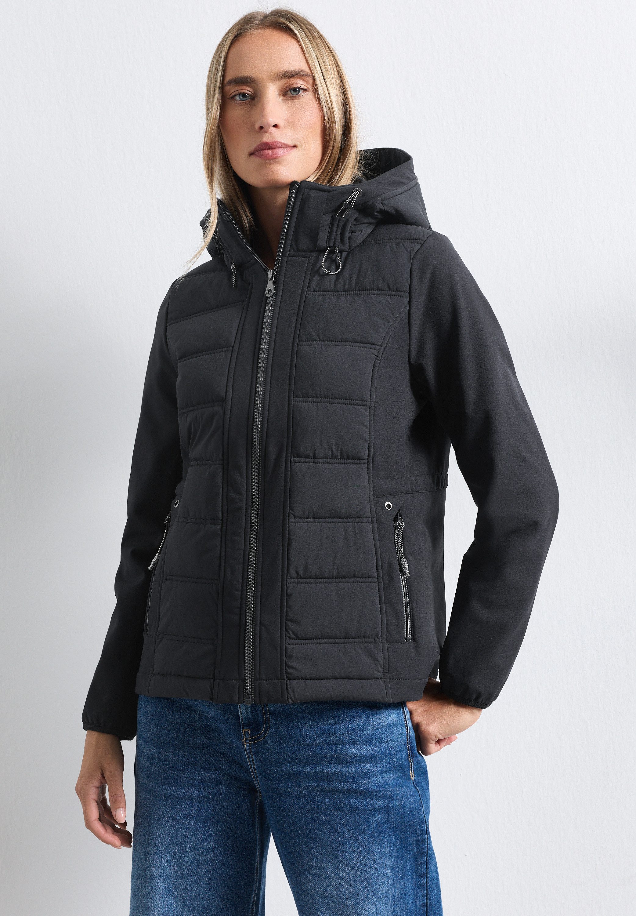 STREET ONE Softshelljacke mit moderner Steppung