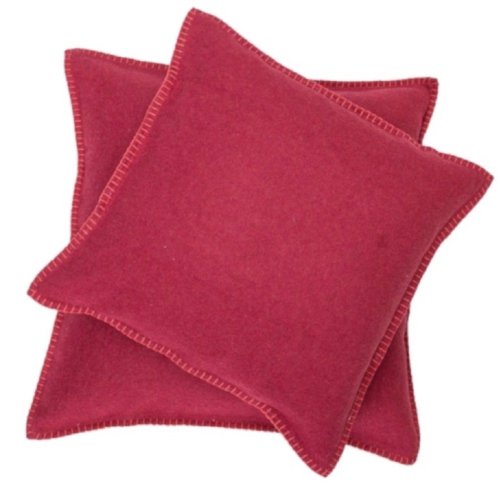 DAVID FUSSENEGGER Kissenbezug Kissenhülle Sylt 'Uni', Flanell günstig online kaufen