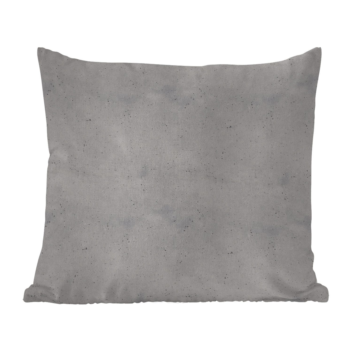 MuchoWow Dekokissen Grau - Konkret - Neutral, Kissenbezüge, Kissenhülle, Kissen, Outdoor, 40x40 cm