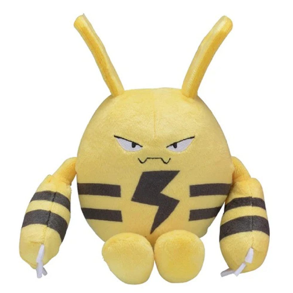 Pokémon Center Plüschfigur Pokemon Elekid Kuscheltier - 17 cm Plüschtier Elekid Original