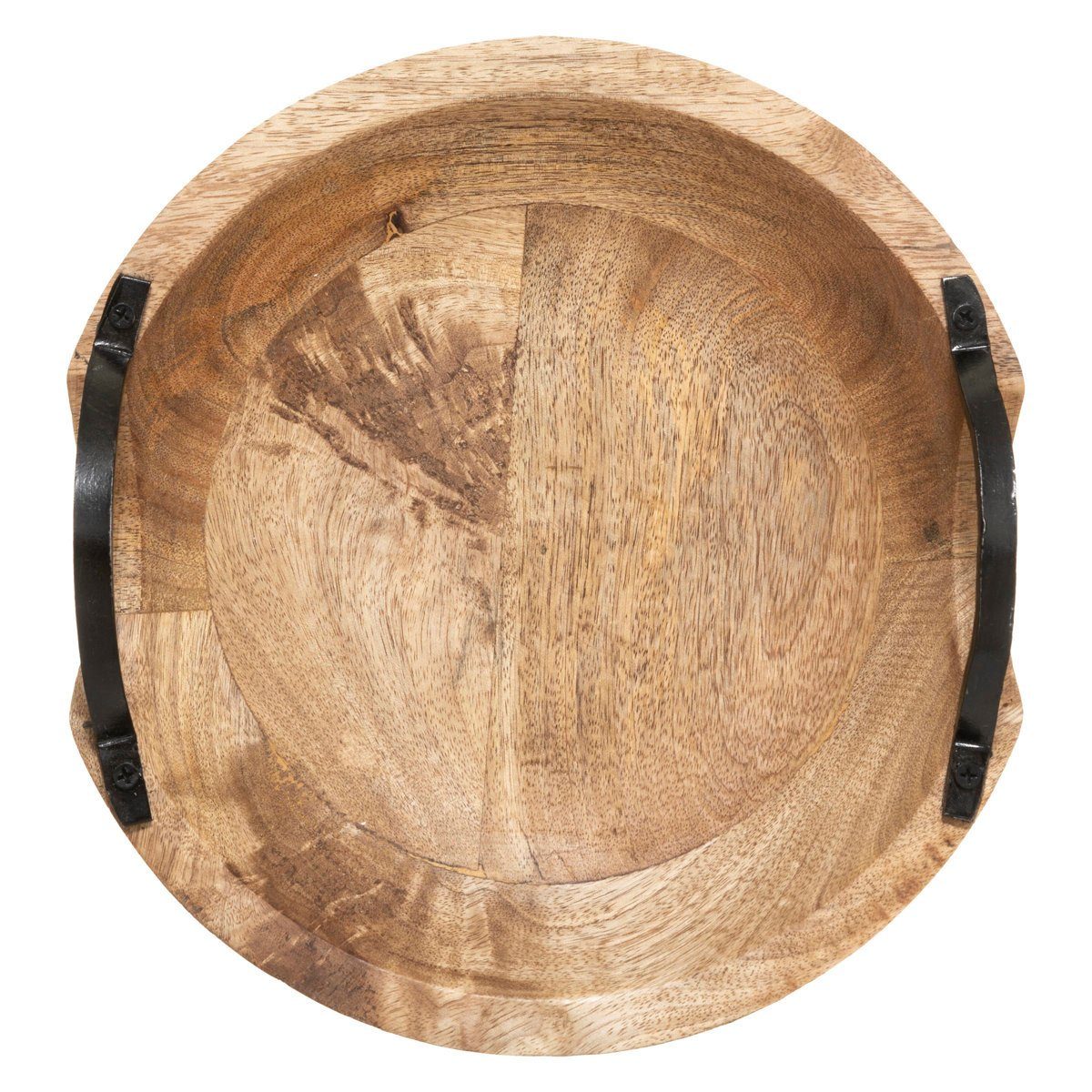 Atmosphera Créateur d'intérieur Dekoobjekt Dekoschale aus Mangoholz, Ø 30 c günstig online kaufen