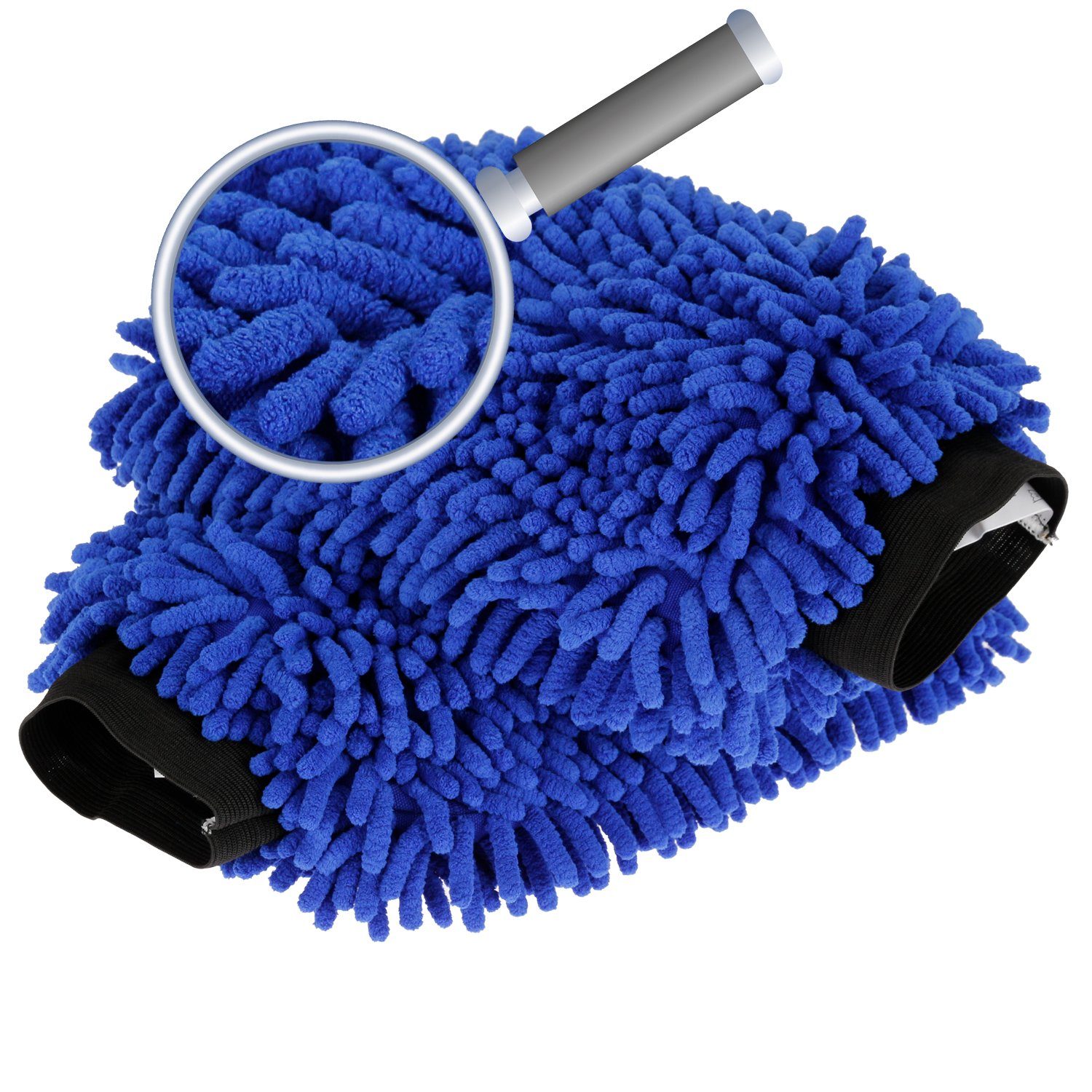 Mach1 Reinigungshandschuh Mikrofaser Waschhandschuh zum Auto Waschen (2-St) günstig online kaufen