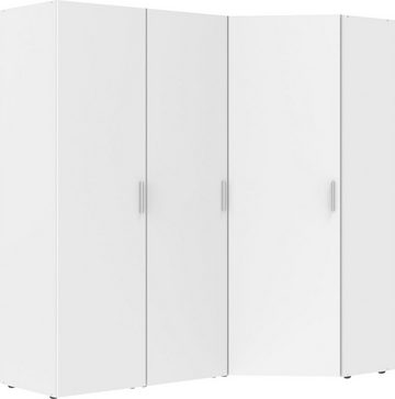 Wimex Schranksystem Münster (Spar-Set, 3tlg: Eckschrank+ 2 Schränke 50cm breit) Mehrzweckschrank