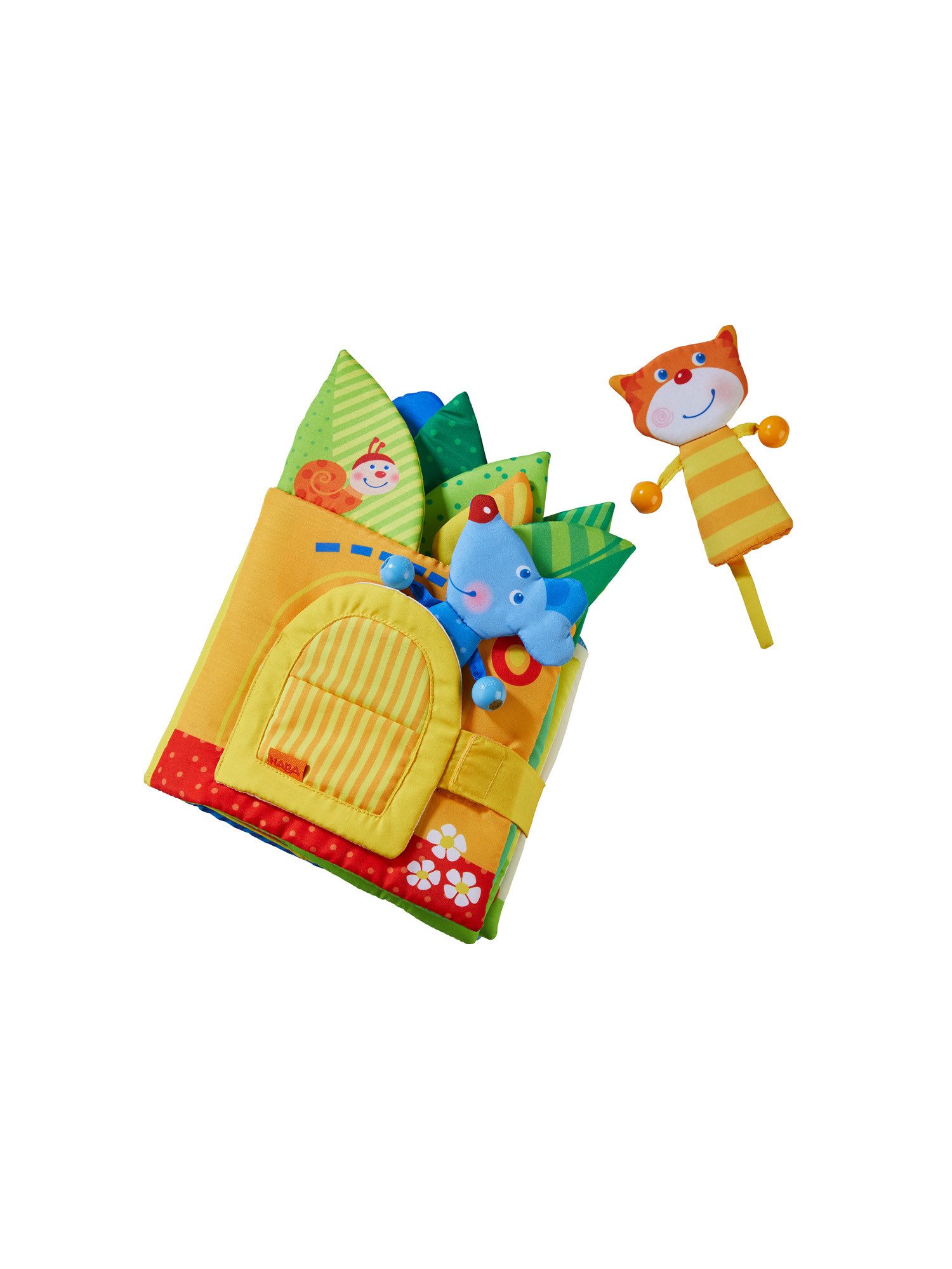 Haba Stoffbuch Blätterhäuschen, unisex neutral