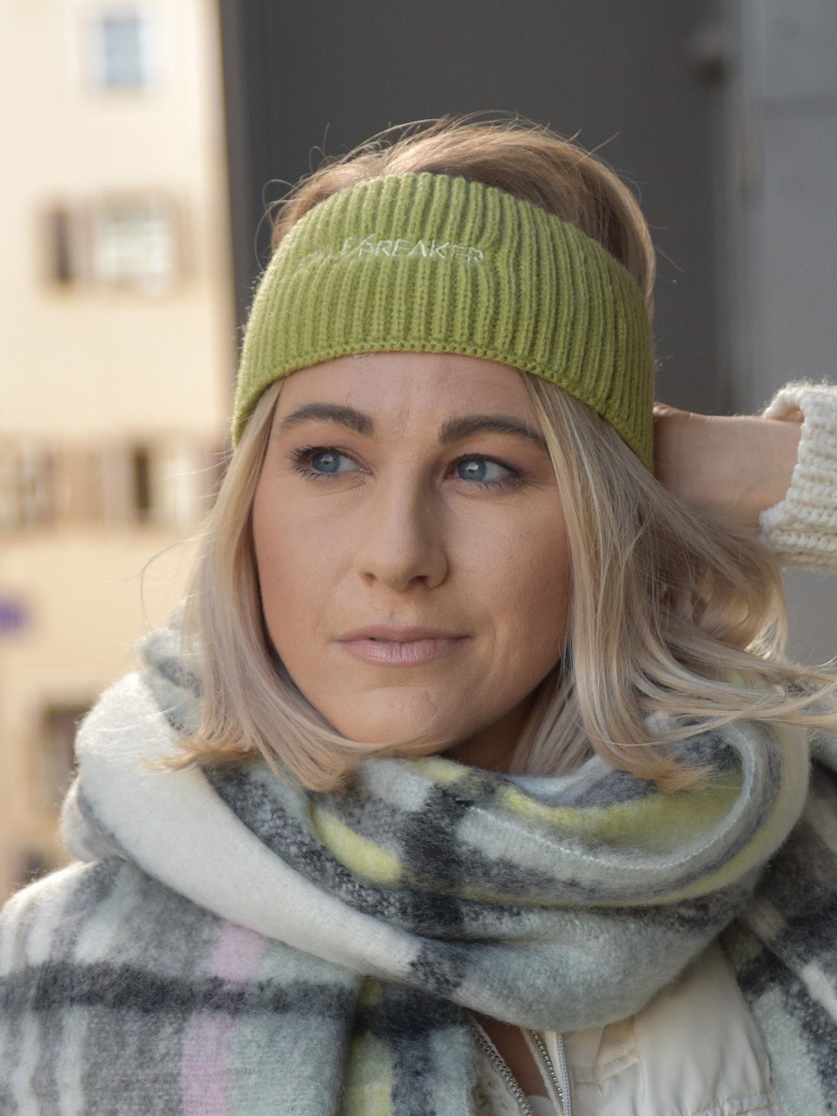 styleBREAKER Stirnband Strick Stirnband Rippenmuster (1-St) günstig online kaufen