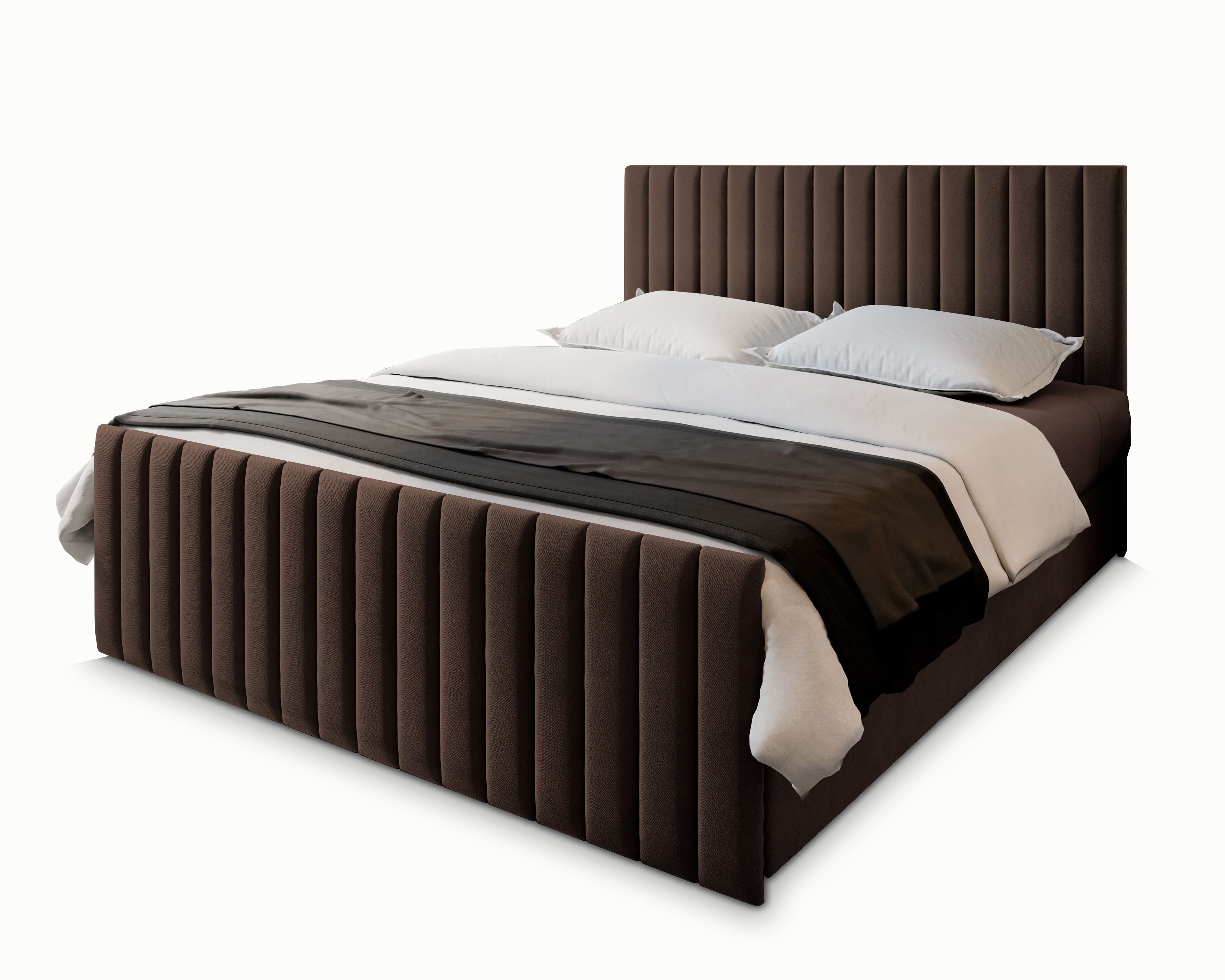 Masseno Boxbett ARION 160x200 cm mit Bonell Matratze und Topper günstig online kaufen
