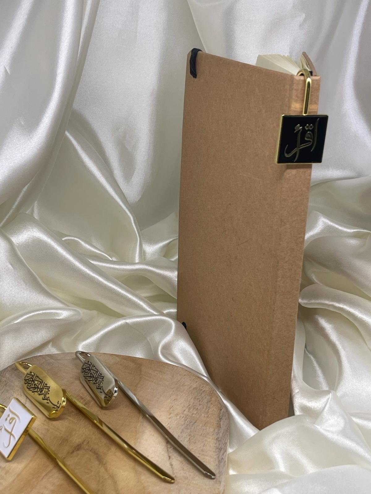 Aymasal Lesezeichen Bookmarks Metal Lesezeichen Islam Ikra Iqra Bayram Eid Geschenk, Metall-Lesezeichen Islam Ikra Iqra Bayram Eid Geschenk