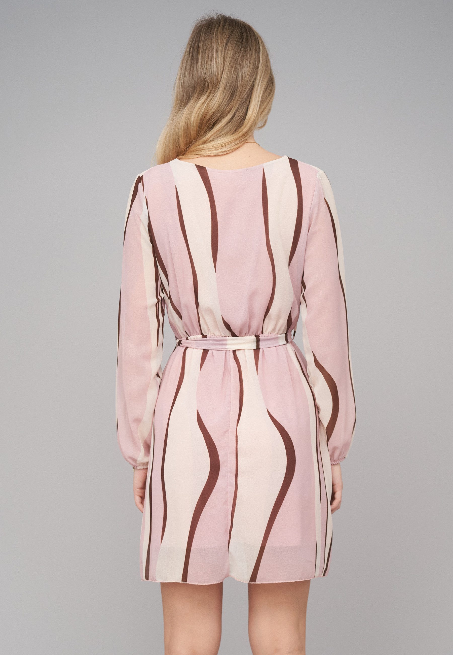 CLOUD 5IVE A-Linien-Kleid CLOUD 5IVE Long-sleeve Dress Waves (1-tlg) – Bild 5 von 5