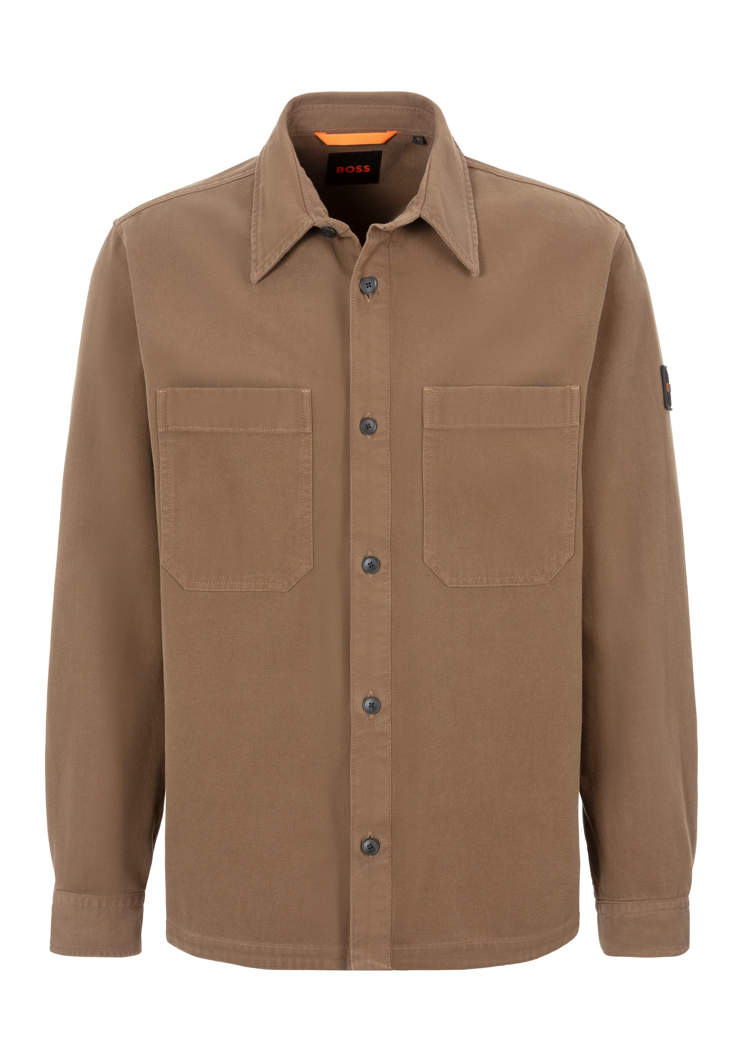 BOSS ORANGE Langarmhemd Lerato in Oversize-Fit günstig online kaufen