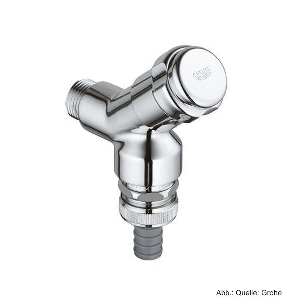 Badarmatur GROHE Armaturenkombination DN 15 mit Rohrbelüfter Bauform C verchromt