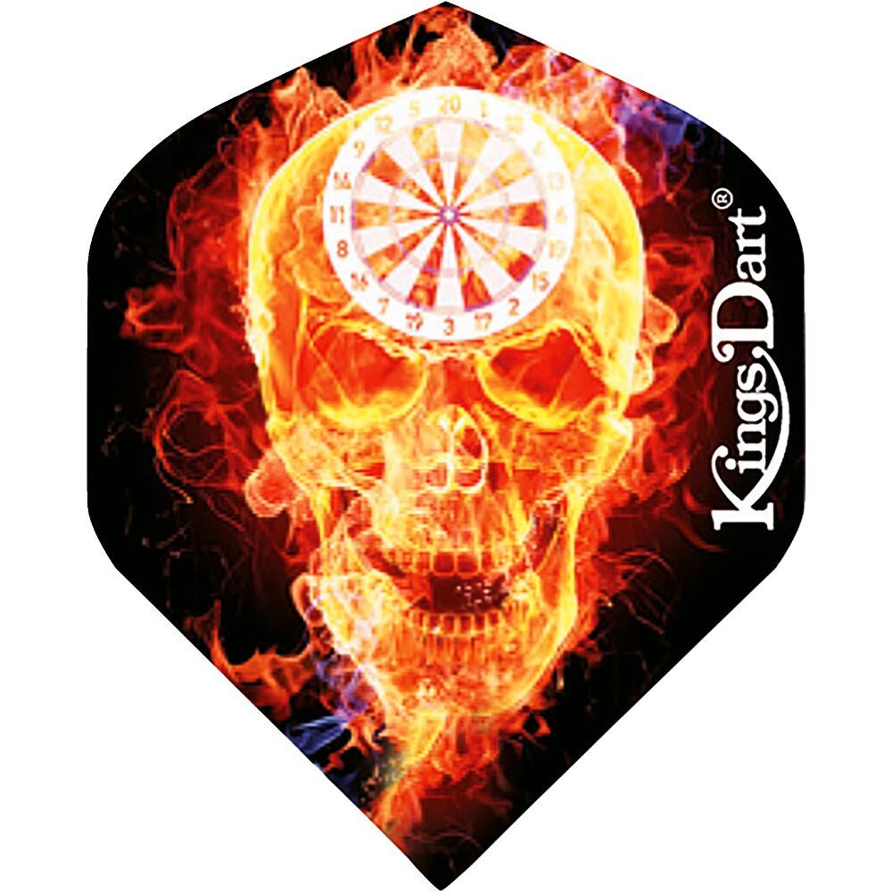 Kings Dart Dartscheibe Dart Flights HD 100, Bessere Wurfleistung und optimale Flugeigenschaften